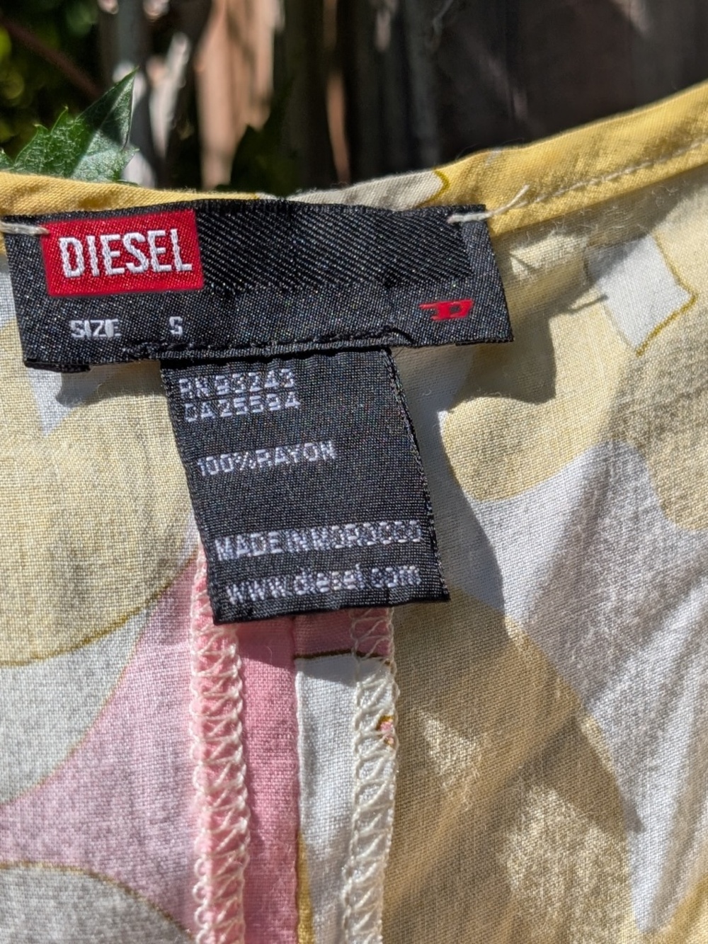 Gorgeous, Y2K, Surfer Girl Chic Floral Tank by DIESEL - Picture 9 of 11